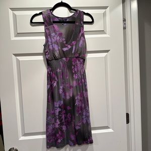 Daisy Fuentes purple & gray XS